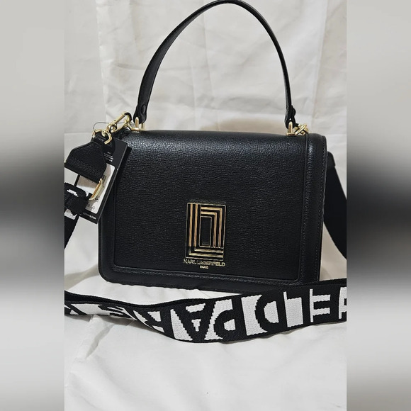 NWT KARL LAGERFELD PARIS CROSSBODY BAG - Picture 3 of 10